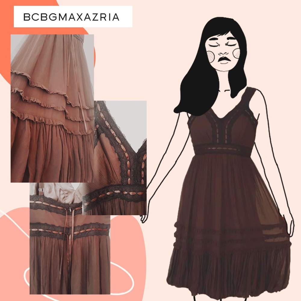 Beautiful and soft vintage used BCBG dress